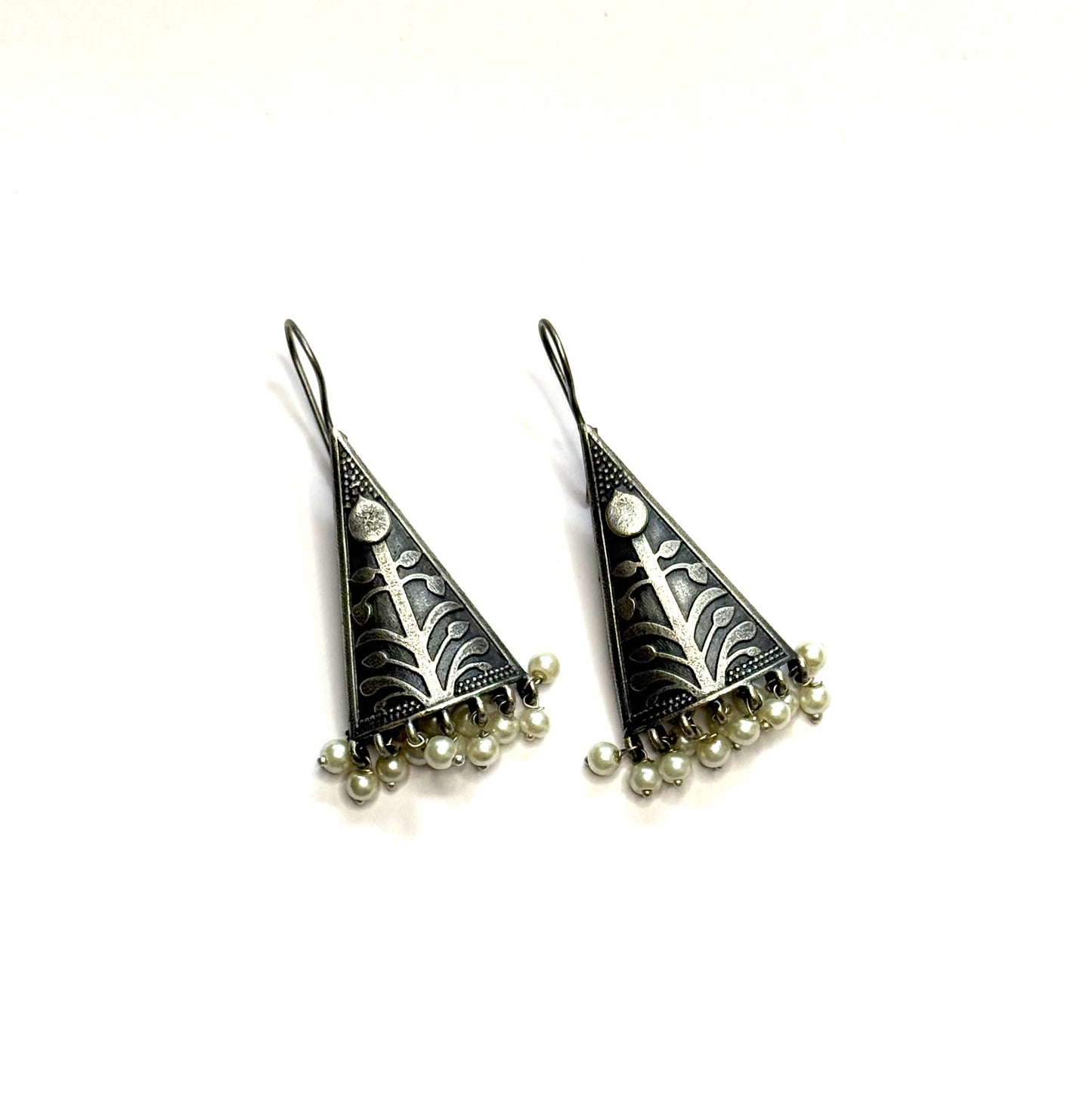Warrior Mask Tribal Earrings