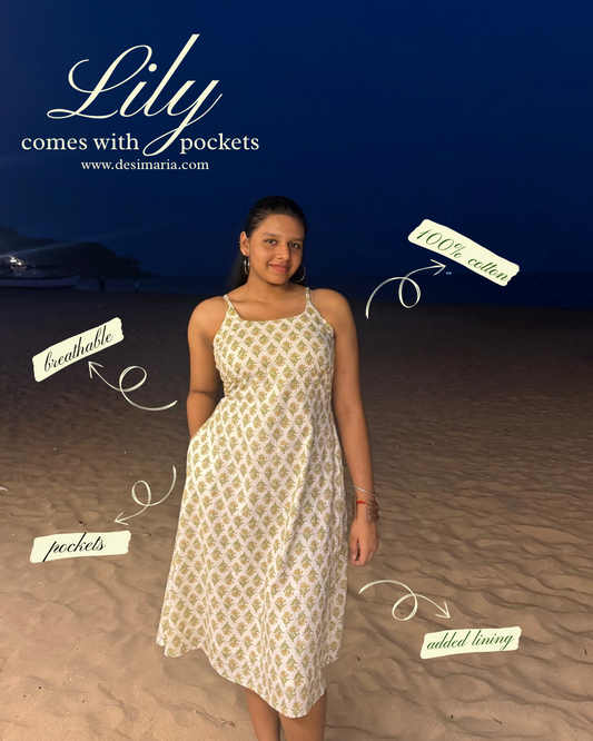 Lily - comes with pockets :)